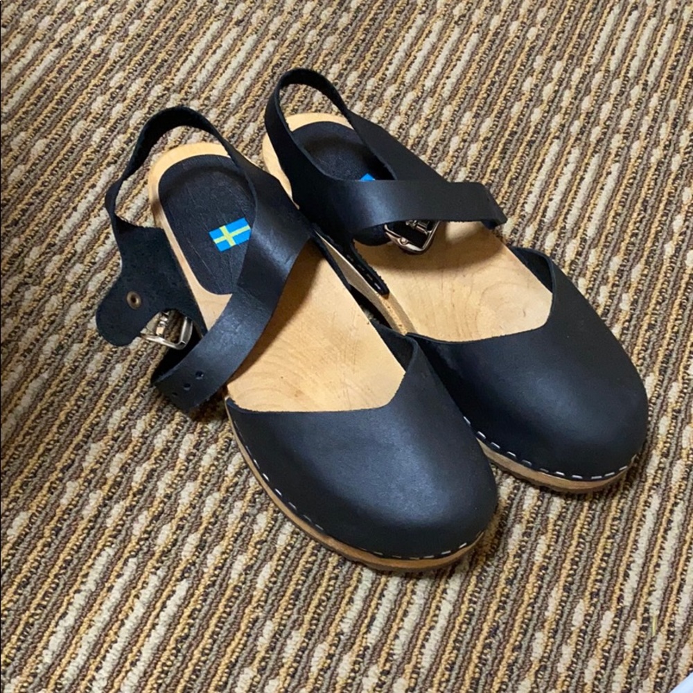 Black clogs